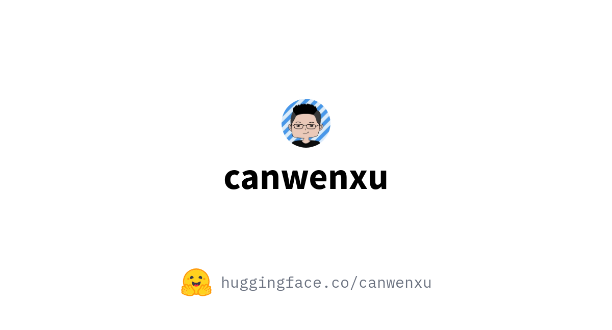 Canwenxu Canwen Xu