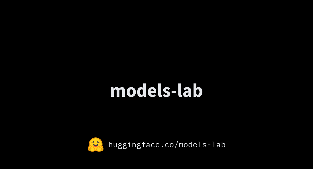 Models Lab Models Lab