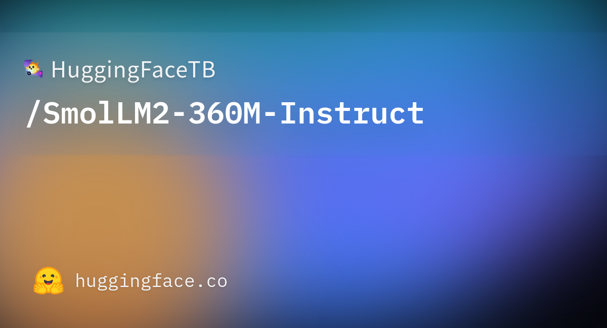 HuggingFaceTB SmolLM2 360M Instruct Training Metrics