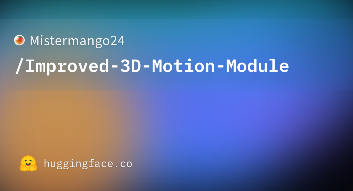 Mistermango Improved D Motion Module At Main