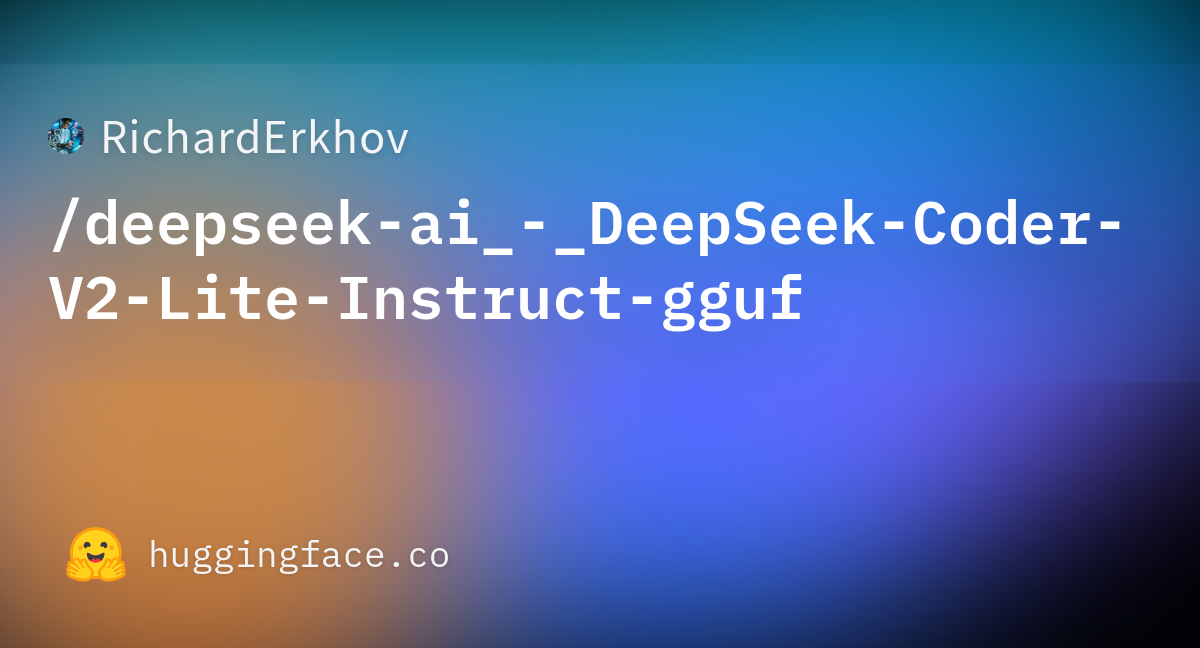 Richarderkhov Deepseek Ai Deepseek Coder V Lite Instruct Gguf Eroppa