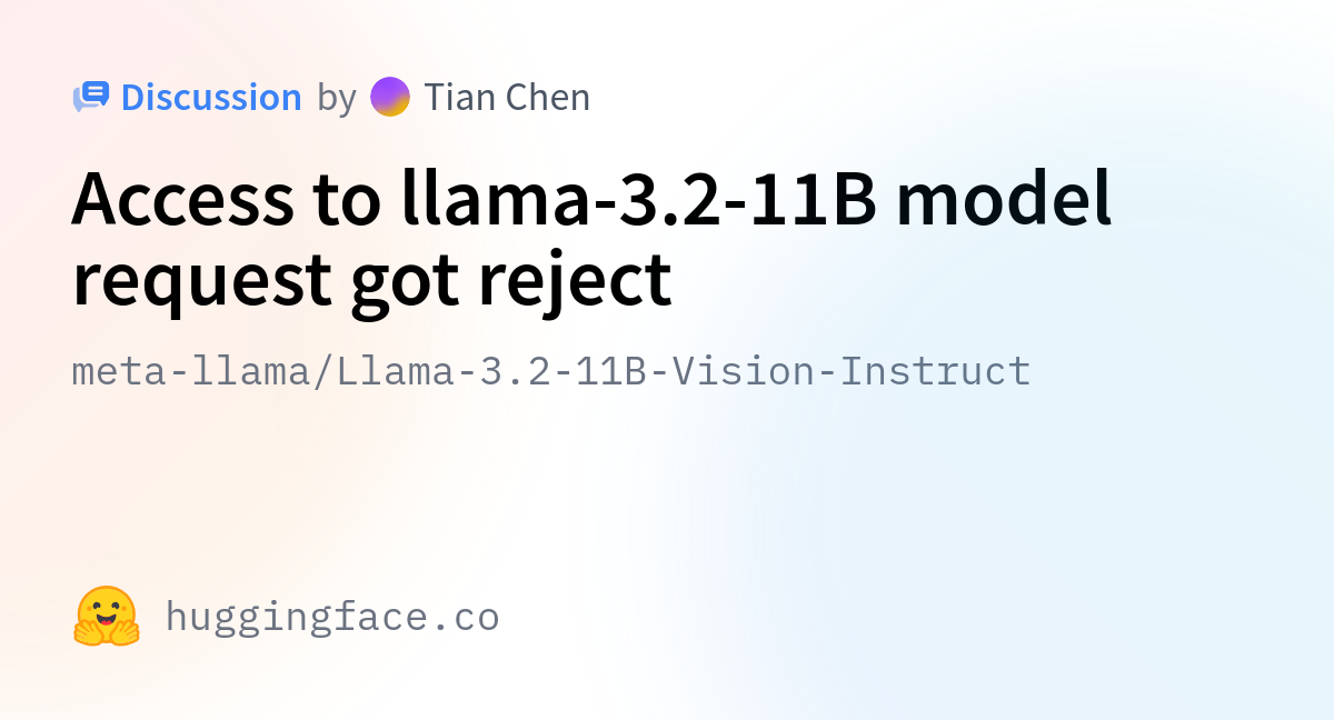 Meta Llama Llama 3 2 11B Vision Instruct Access To Llama 3 2 11B