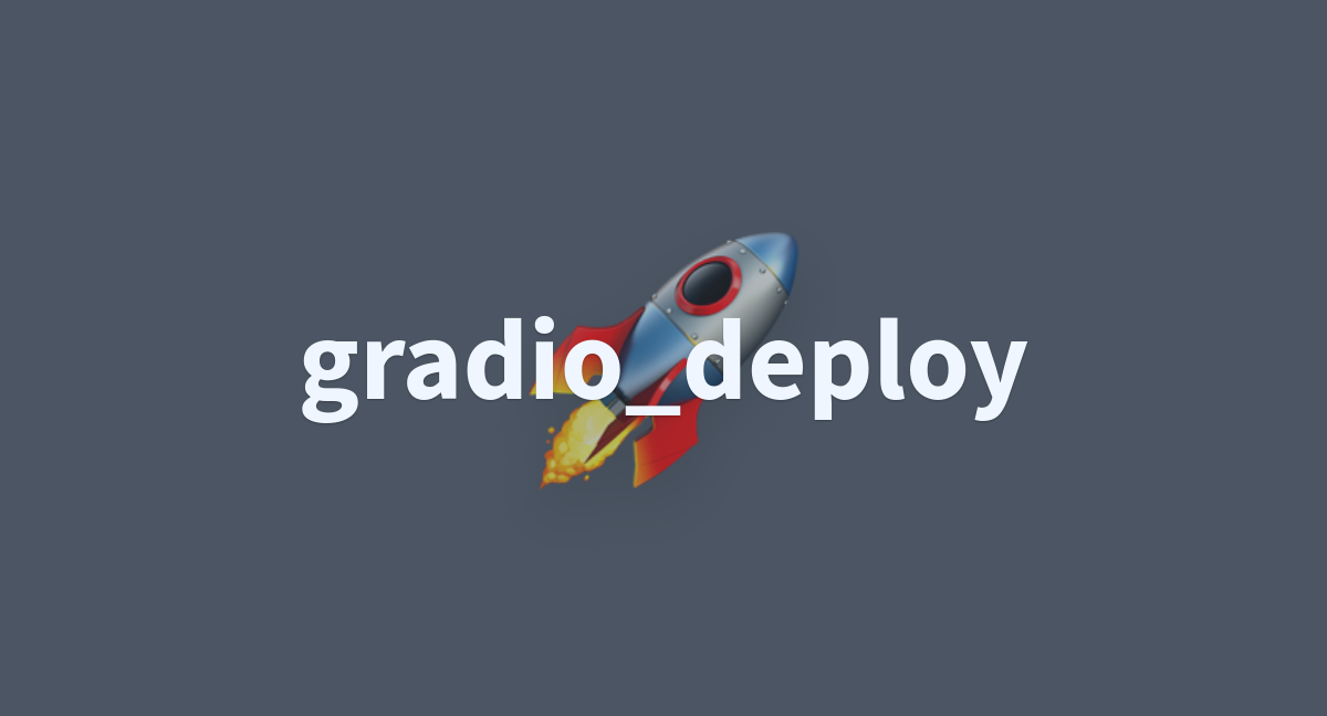 Gradio Deploy A Hugging Face Space By Schrodingers