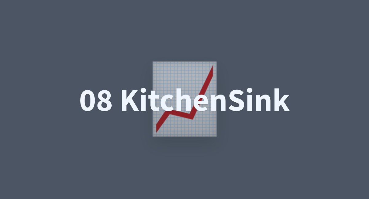 08 KitchenSink A Hugging Face Space By Awacke1