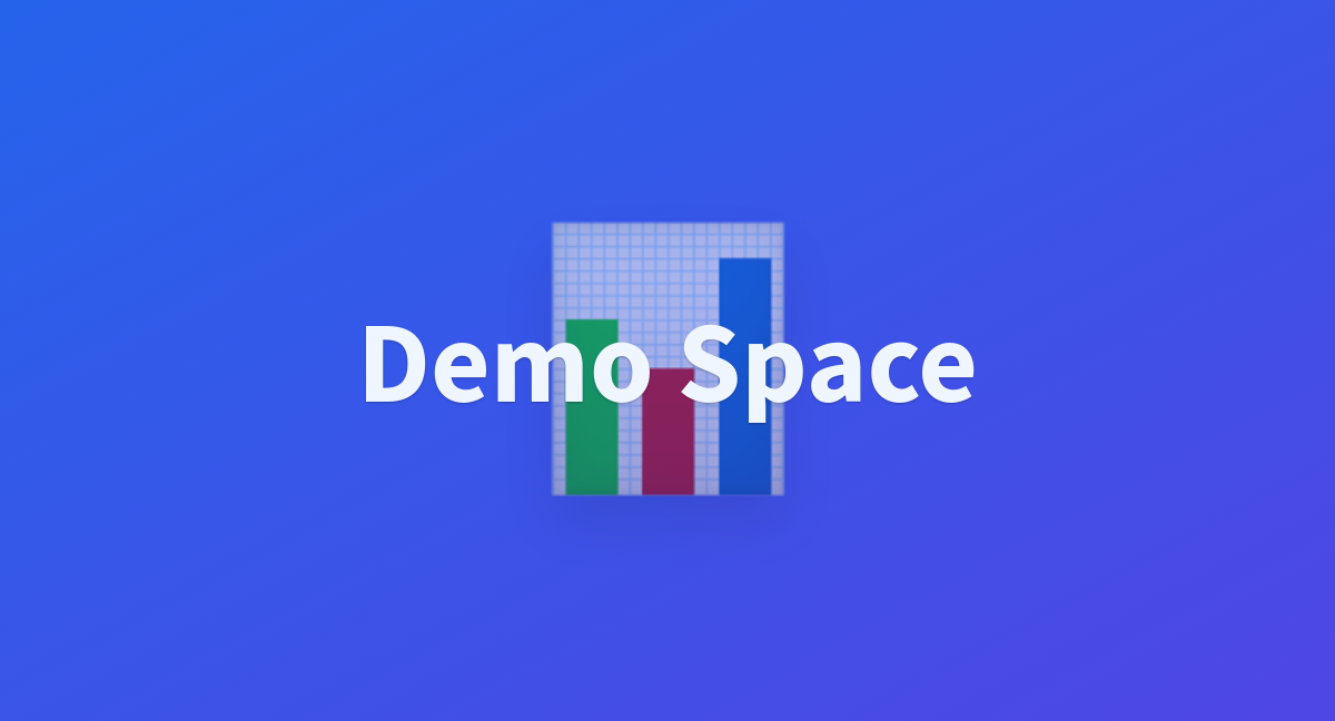 Demo Space A Hugging Face Space By Liuyuqi