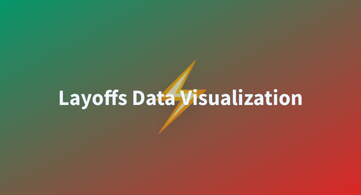 Layoffs Data Visualization A Hugging Face Space By Shilpabanerjee