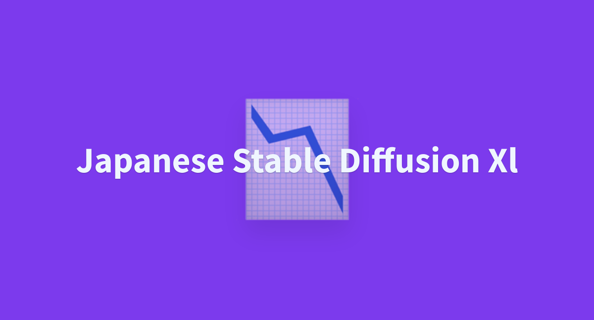 Japanese Stable Diffusion Xl A Hugging Face Space By Stabilityai