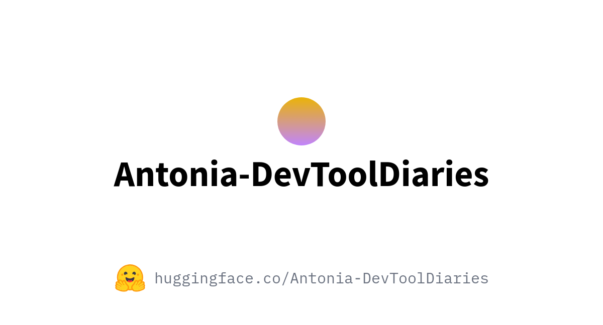 Antonia-DevToolDiaries (Antonia Otter)