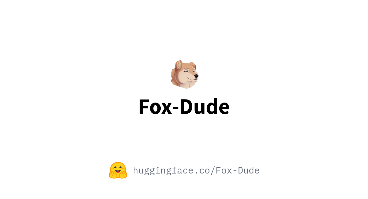 Fox Dude Foxy
