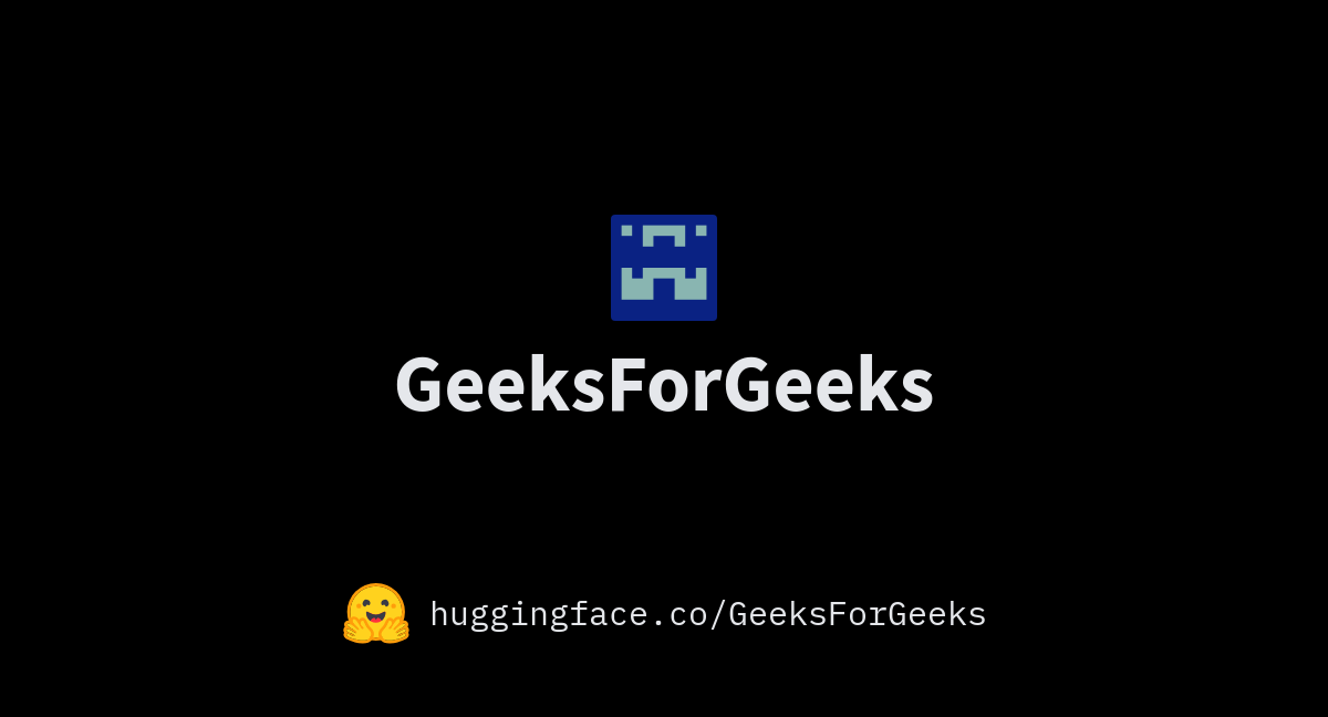 (Geeks For Geeks)