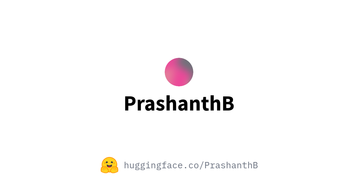 PrashanthB (Prashanth B)