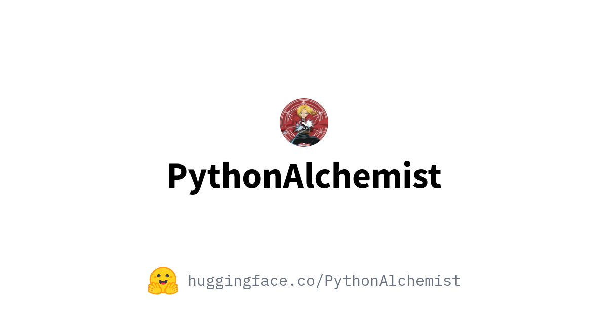 PythonAlchemist (Christopher Singer)
