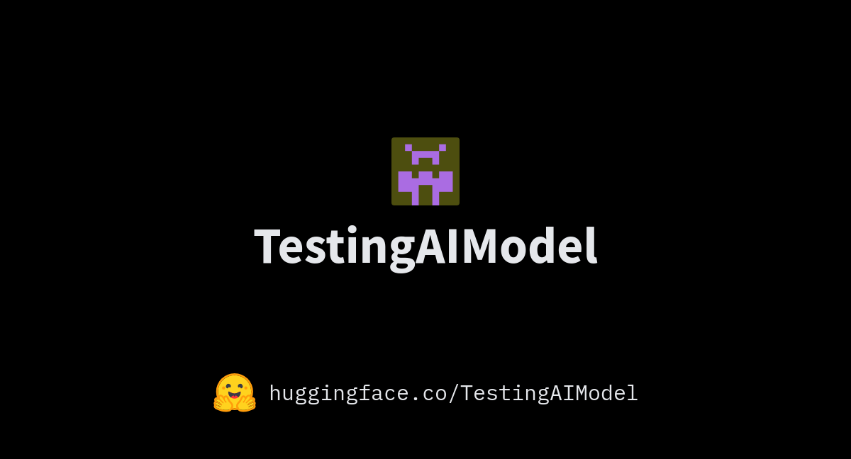 Testingaimodel Test Account