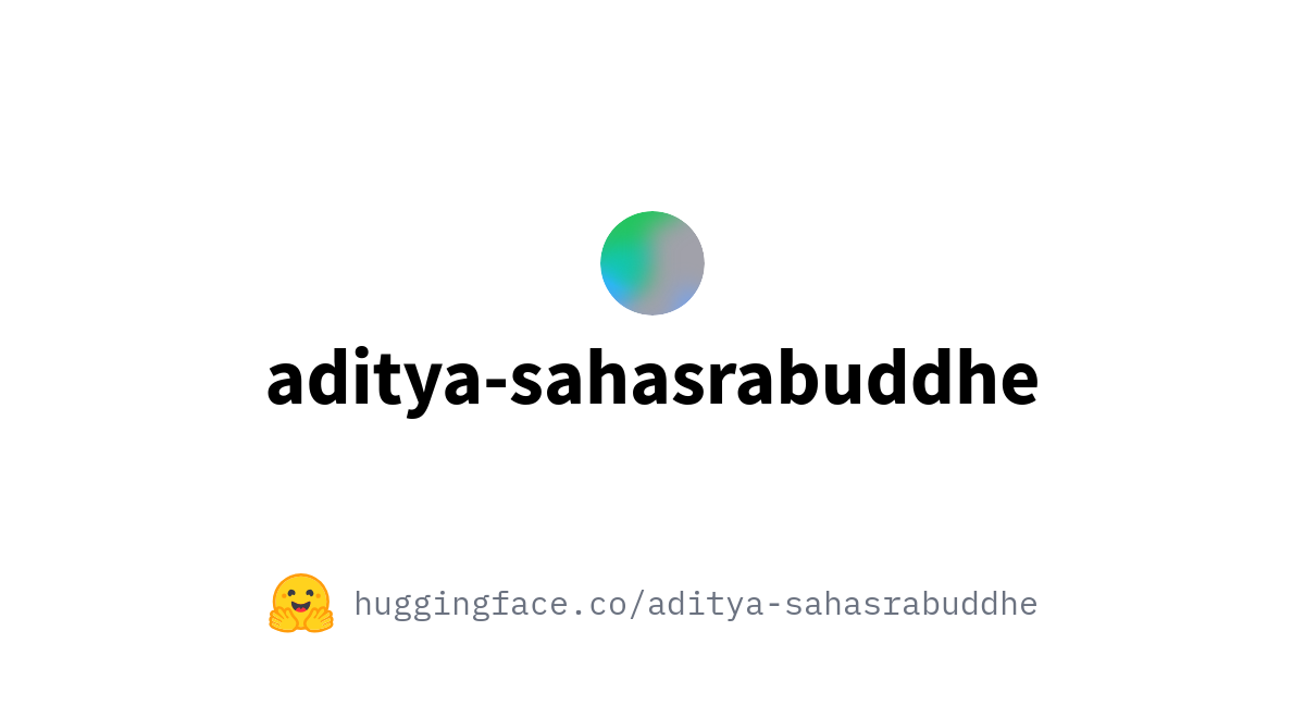 Aditya Sahasrabuddhe Aditya S 