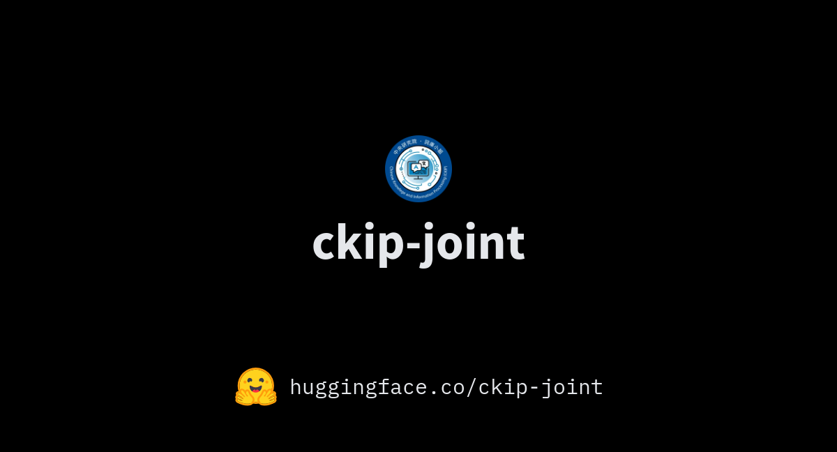 ckip-joint (CKIP Joint Research Group)