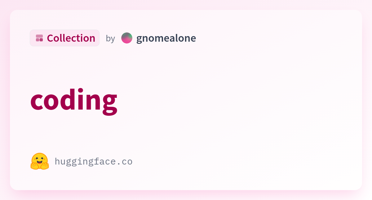 coding - a gnomealone Collection
