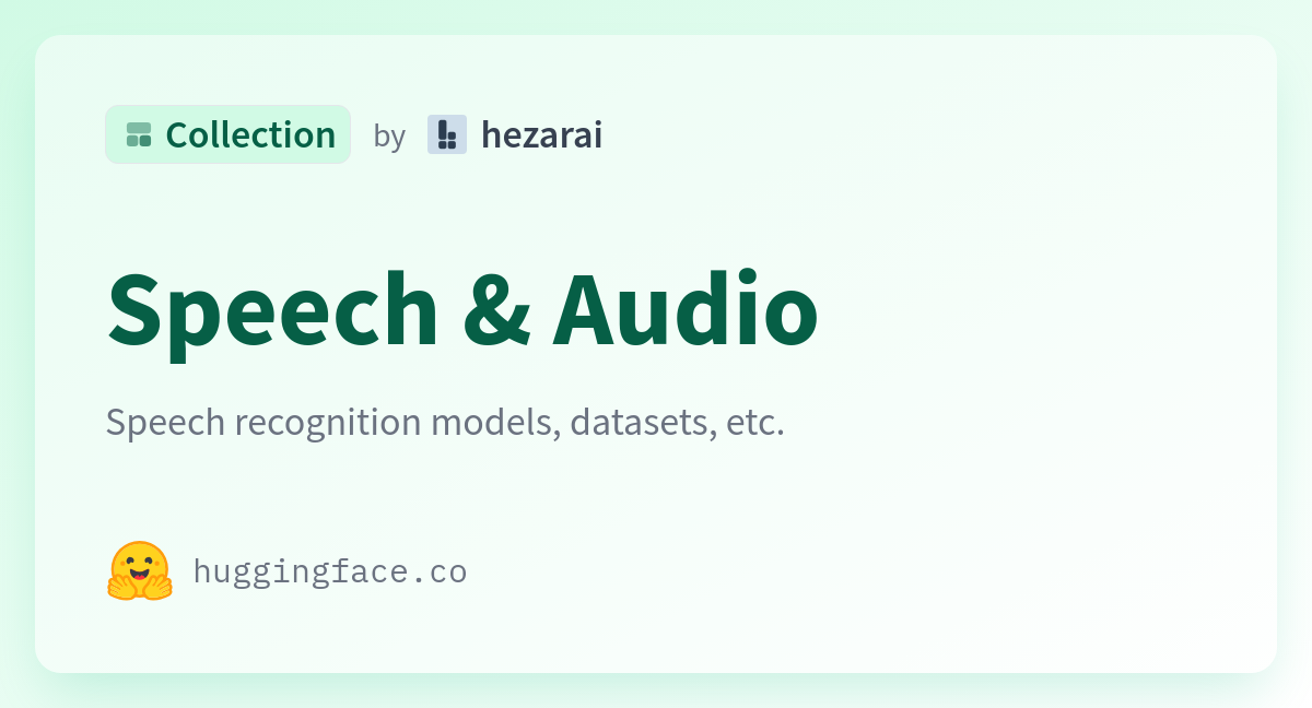 Speech & Audio - a hezarai Collection