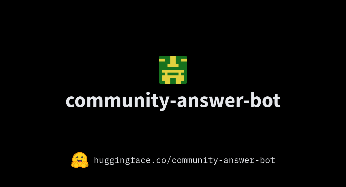 What Is Community Answer