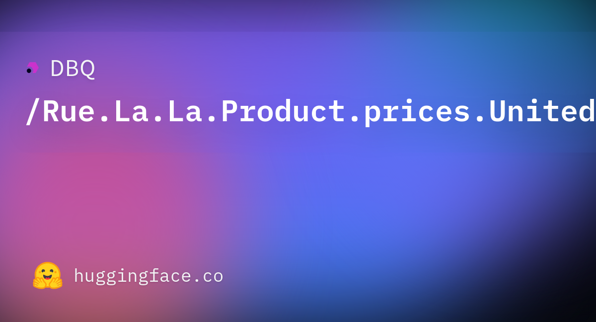 DBQ/Rue.La.La.Product.prices.United.States · Datasets at Hugging Face