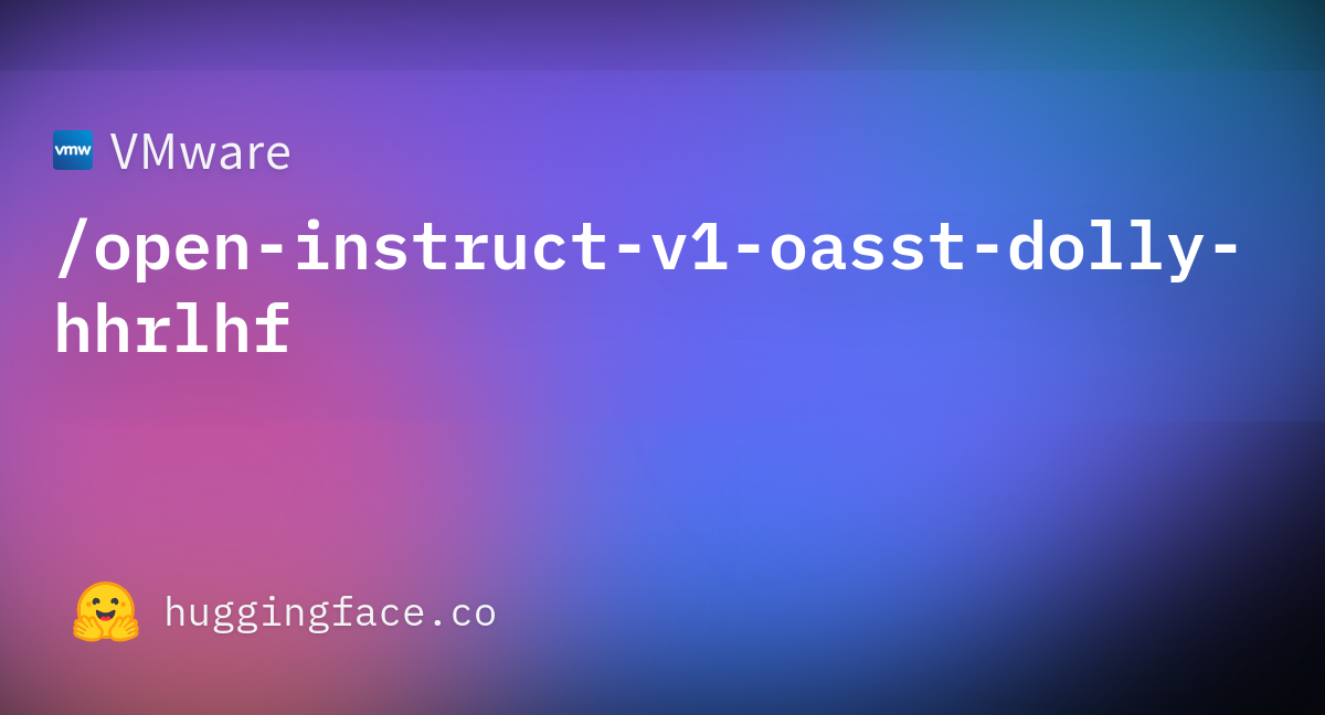 VMware/open-instruct-v1.1-oasst-dolly-hhrlhf · Datasets at Hugging Face