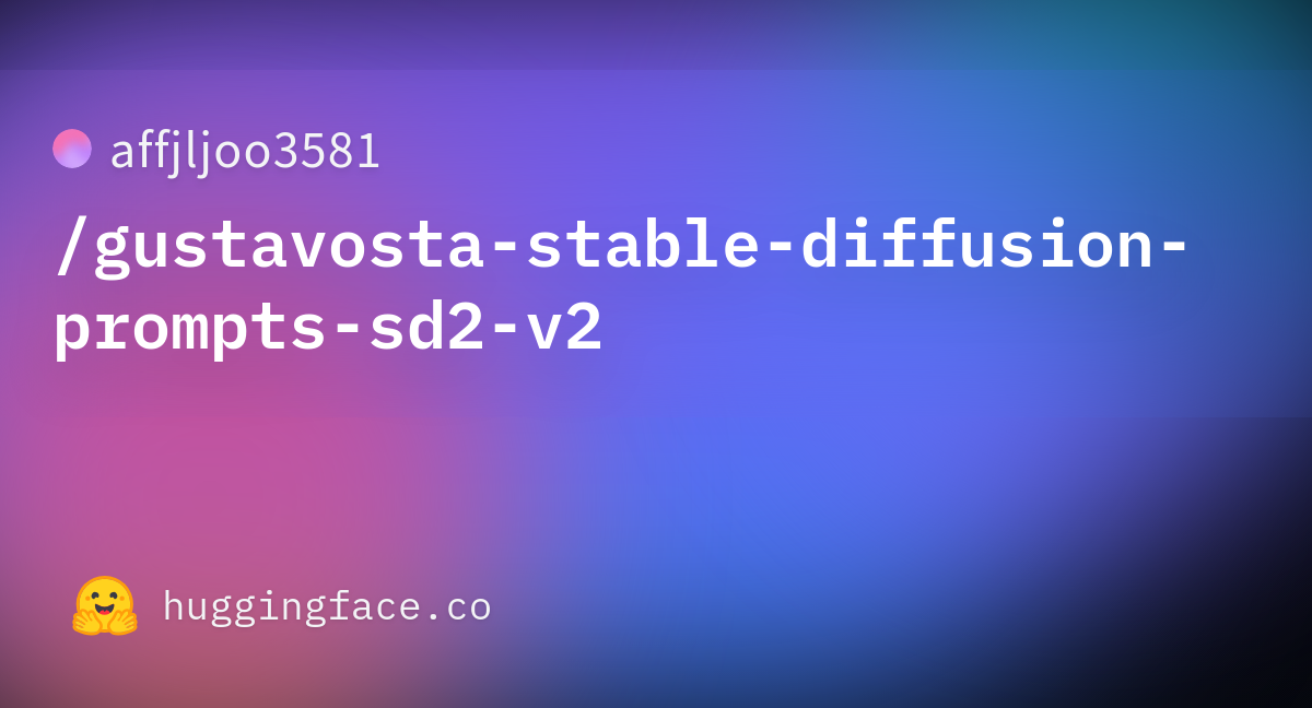 Affjljoo3581/gustavosta-stable-diffusion-prompts-sd2-v2 · Datasets At ...