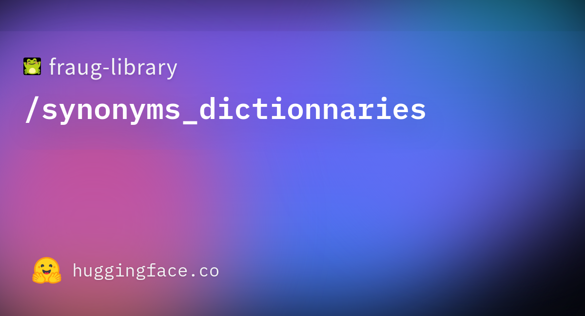 fraug-library-thesaurus-datasets-at-hugging-face