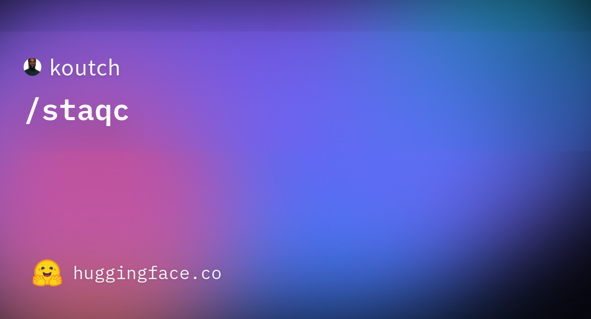 koutch/staqc · Datasets at Hugging Face