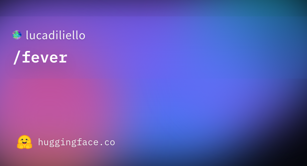 lucadiliello/fever · Datasets at Hugging Face