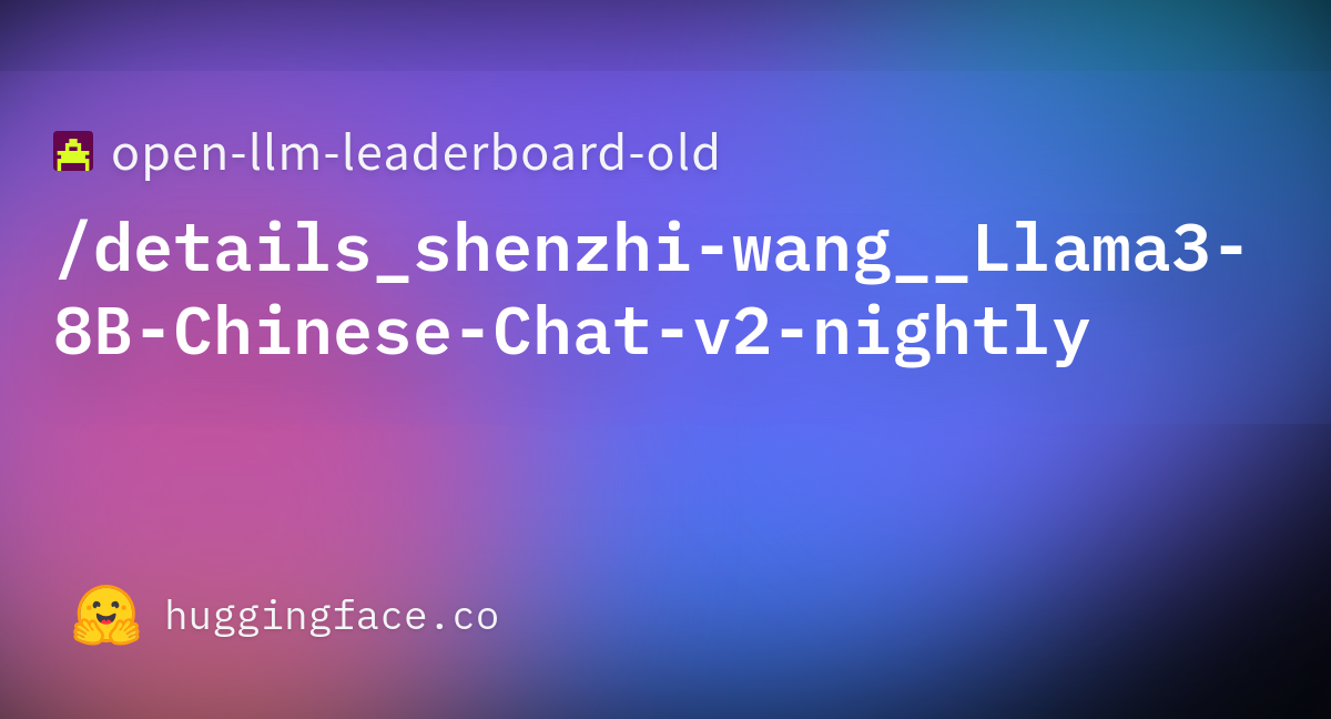 Open-llm-leaderboard-old/details_shenzhi-wang__Llama3-8B-Chinese-Chat ...