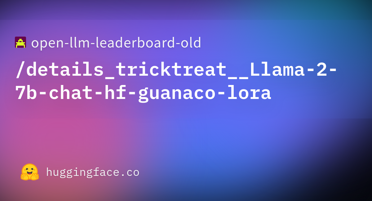 open-llm-leaderboard/details_tricktreat__Llama-2-7b-chat-hf-guanaco