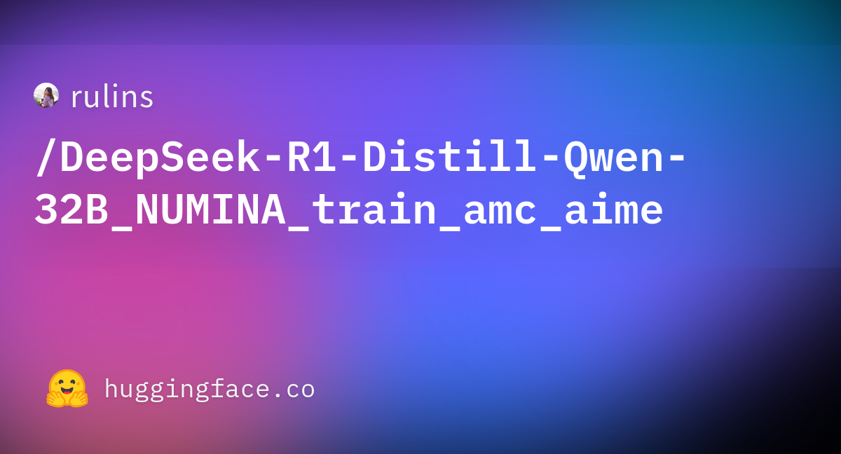 Deepseek r1 distill qwen 32b numina train amc aime 0 1 0 0 jsonl