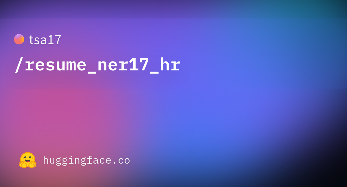 tsa17/resume_ner17_hr · Datasets at Hugging Face