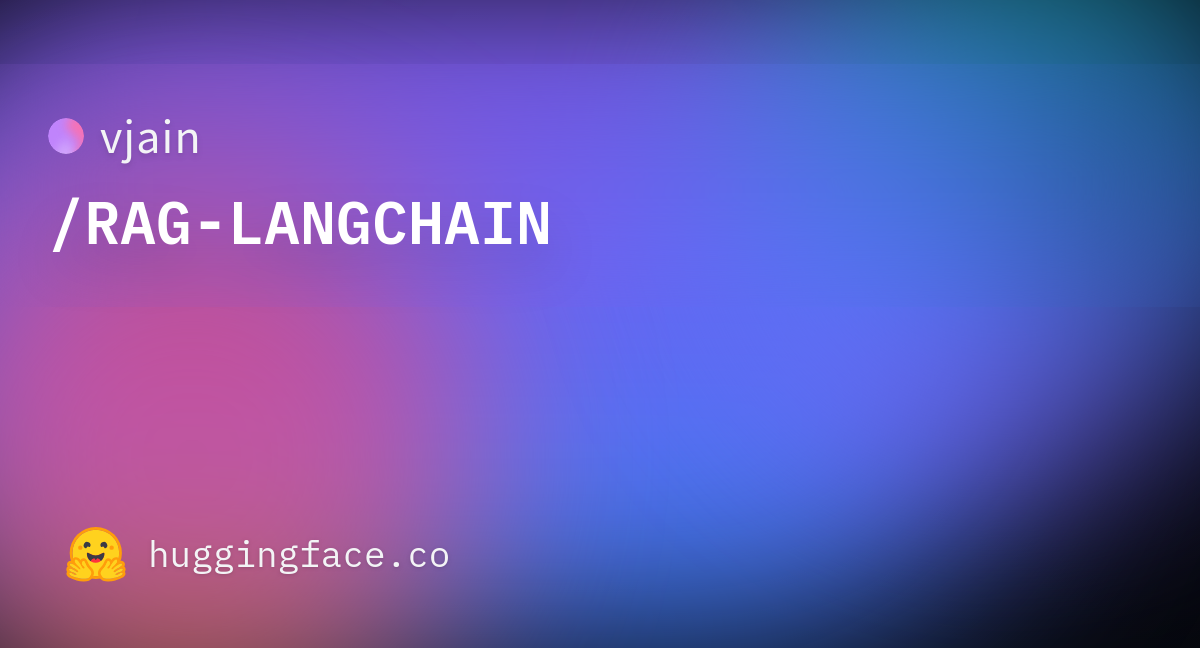 Vjain Rag-langchain At Main