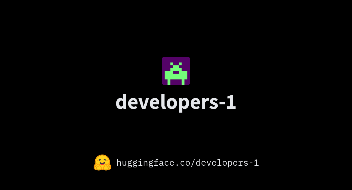 Developers 1 Developer Developers 1 Developer