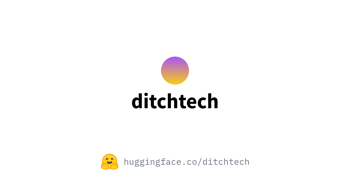 ditchtech (AGomes)