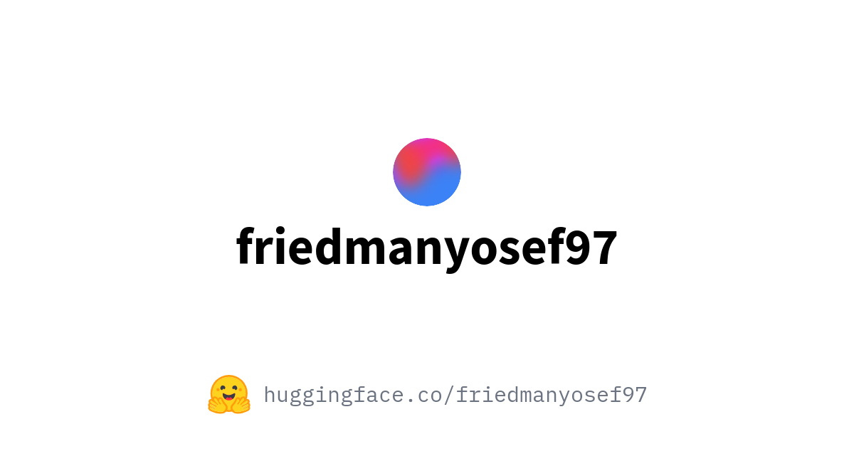 friedmanyosef97 (Yosef Friedman)
