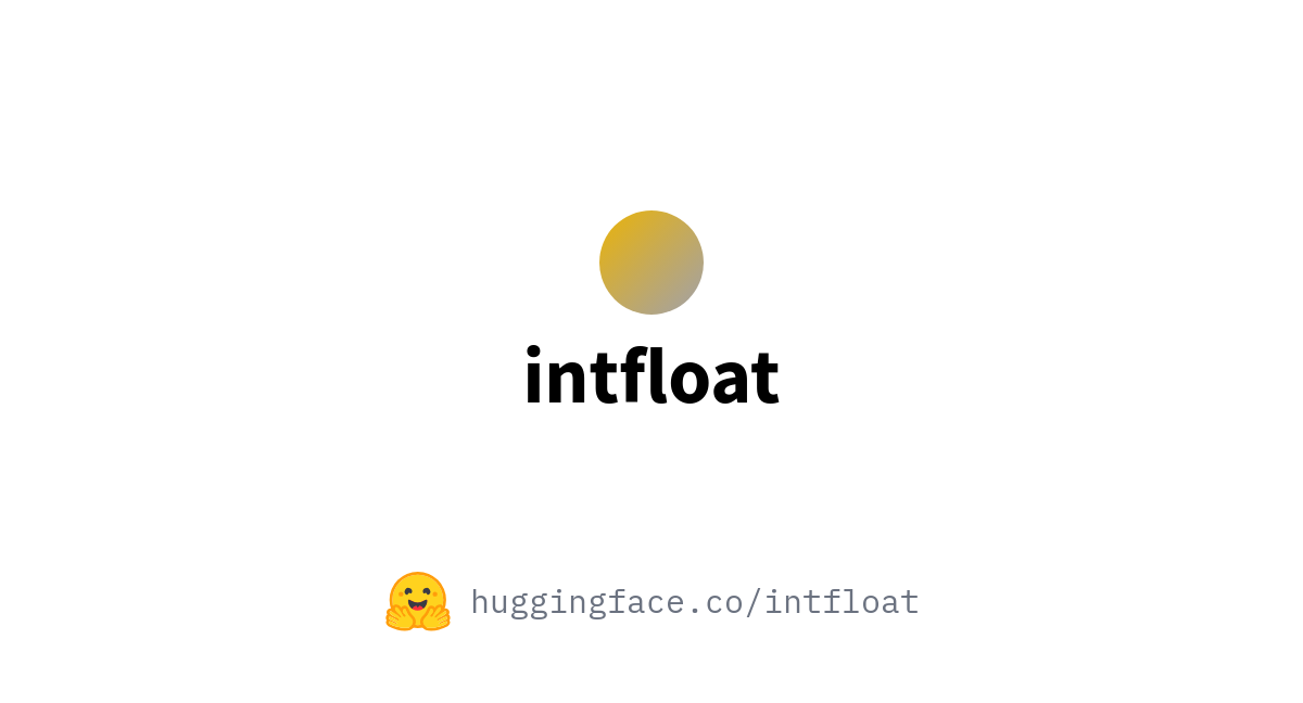 intfloat (Liang Wang)