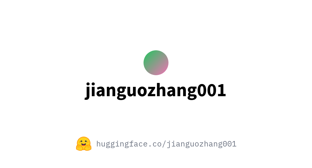 jianguozhang001 (Jianguo Zhang)