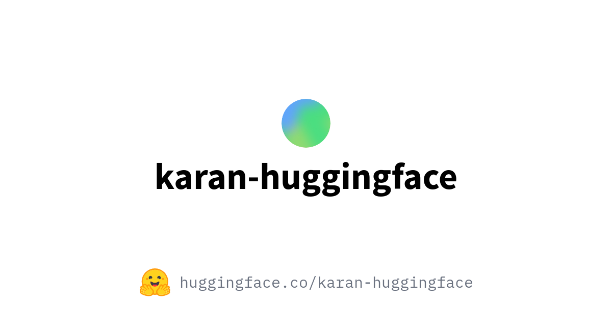 Karan Huggingface Karan