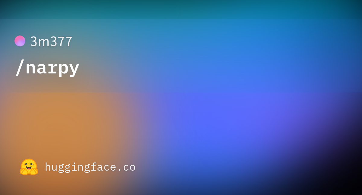 3m377/narpy · Hugging Face