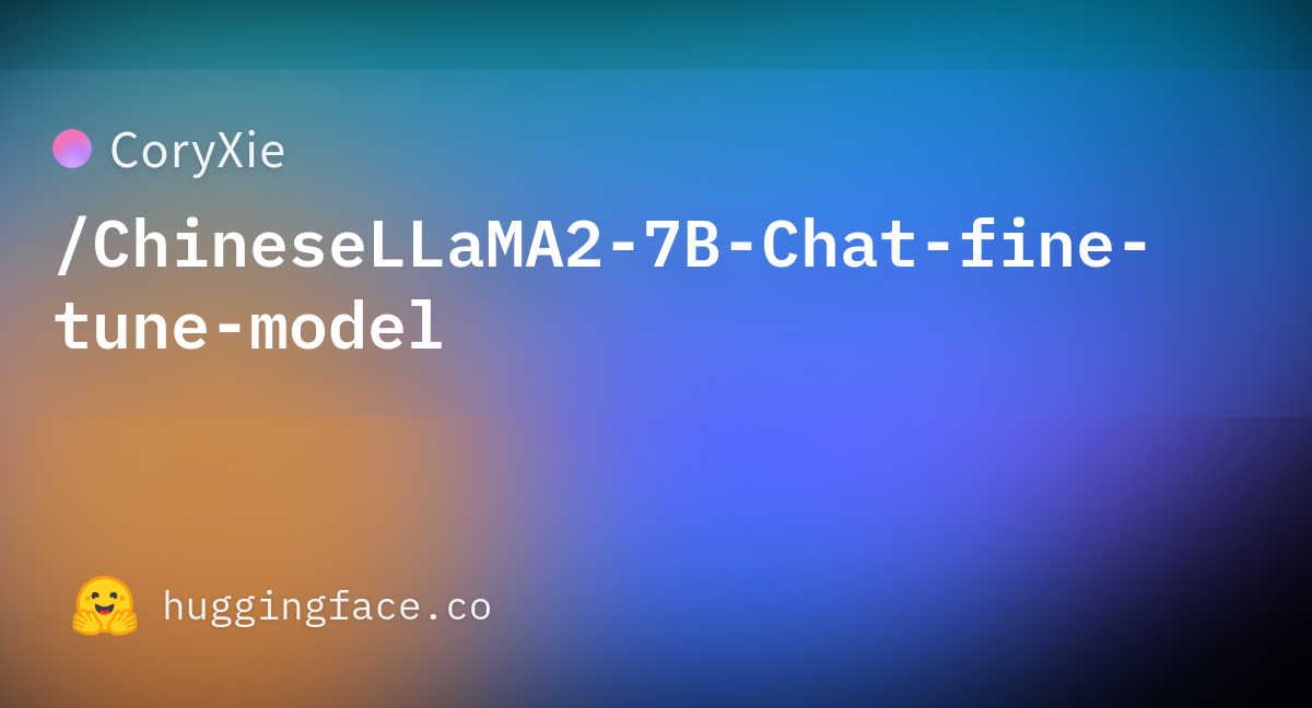 fine tune llama 2 chat model