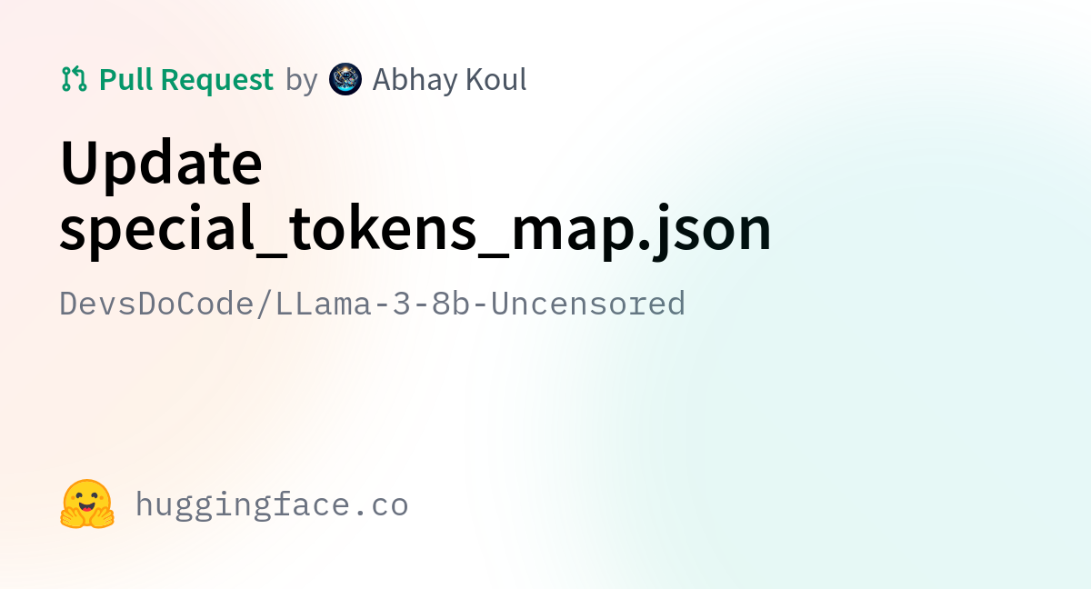 DevsDoCode/LLama-3-8b-Uncensored · Update Special_tokens_map.json