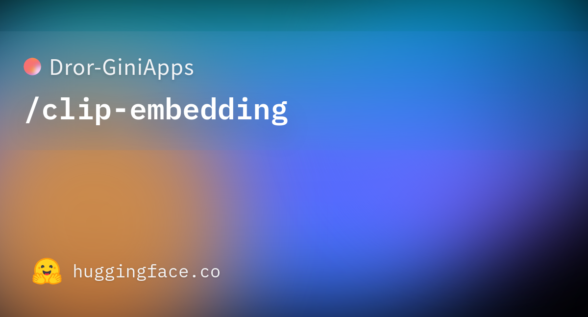 clip embedding