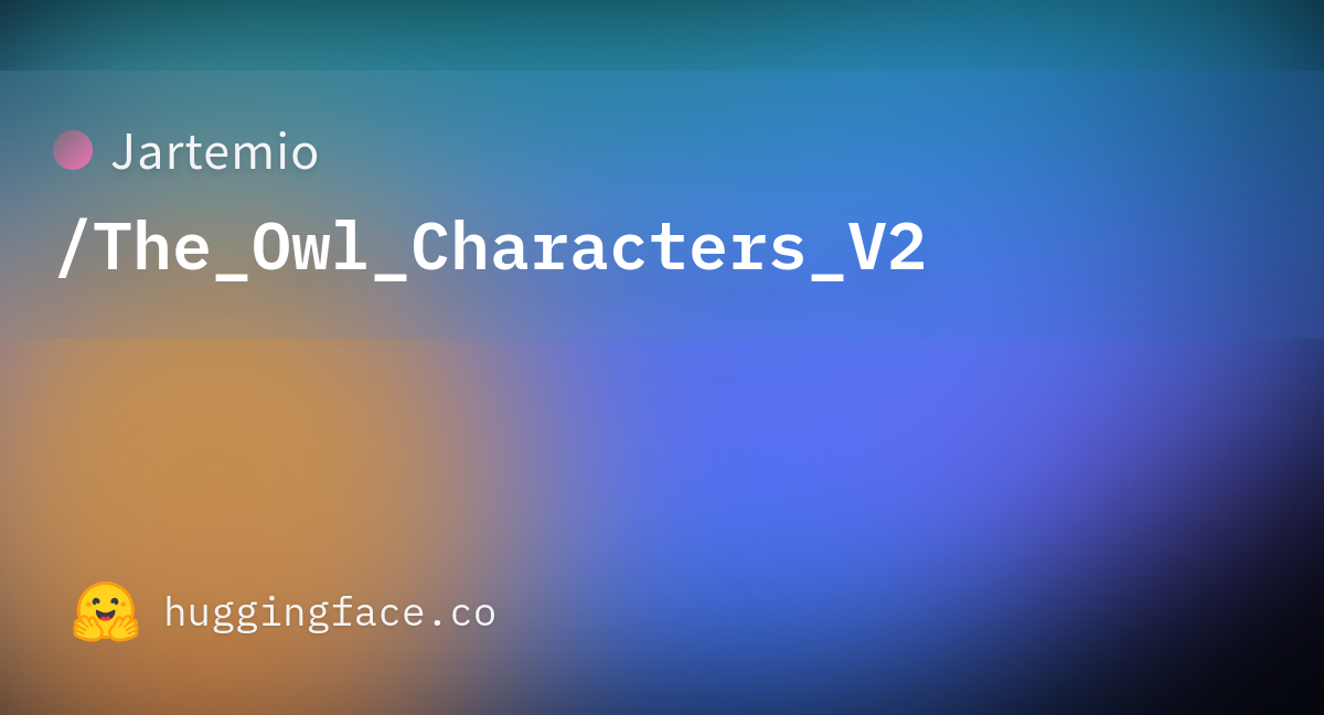 The Owl Characters - The Owl Characters V2