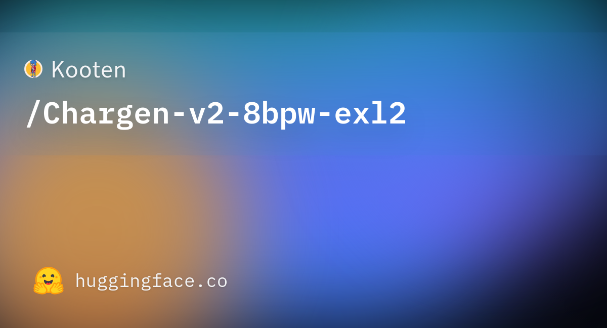 Kooten/Chargen-v2-8bpw-exl2 · Hugging Face