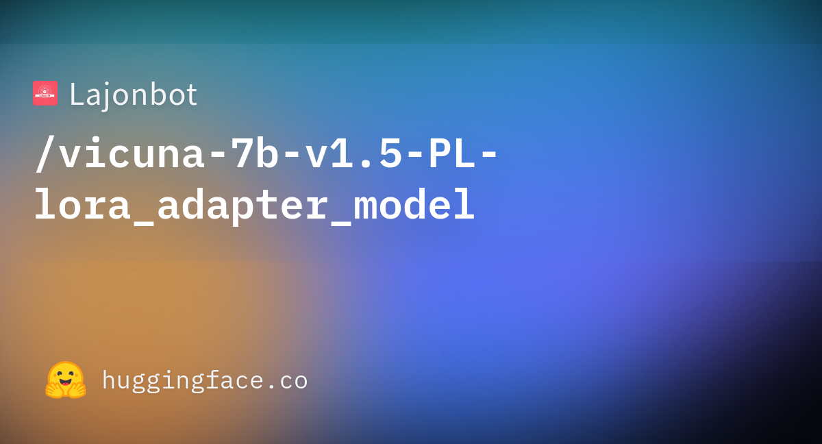 Lajonbot/vicuna-7b-v1.5-PL-lora_adapter_model at main