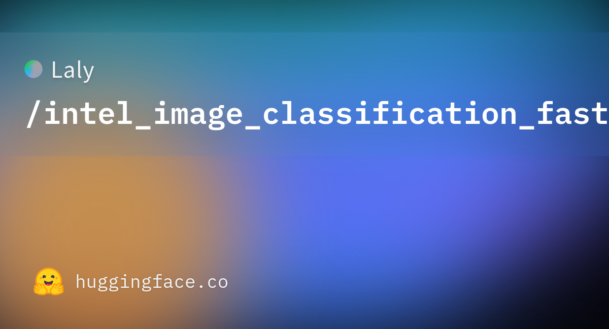 Laly Intel Image Classification Fastai · Hugging Face