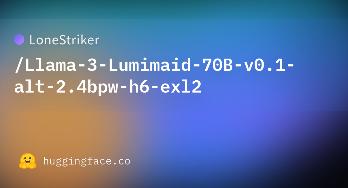 LoneStriker/Llama-3-Lumimaid-70B-v0.1-alt-2.4bpw-h6-exl2 · Hugging Face