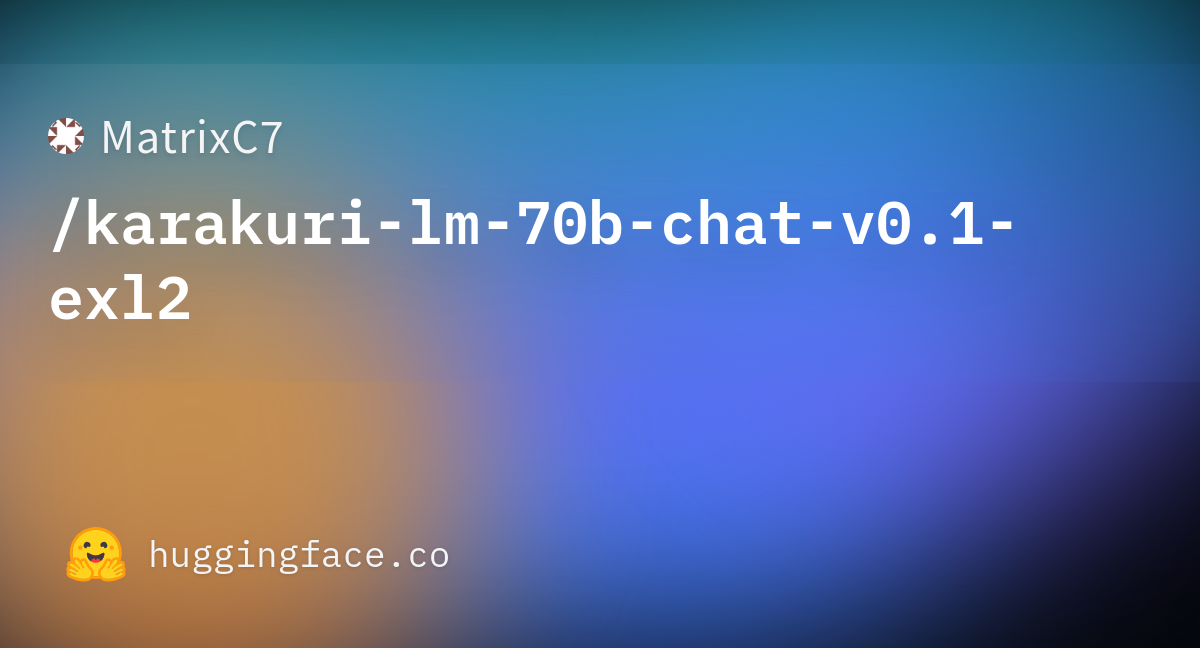 MatrixC7/karakuri-lm-70b-chat-v0.1-exl2 · Hugging Face