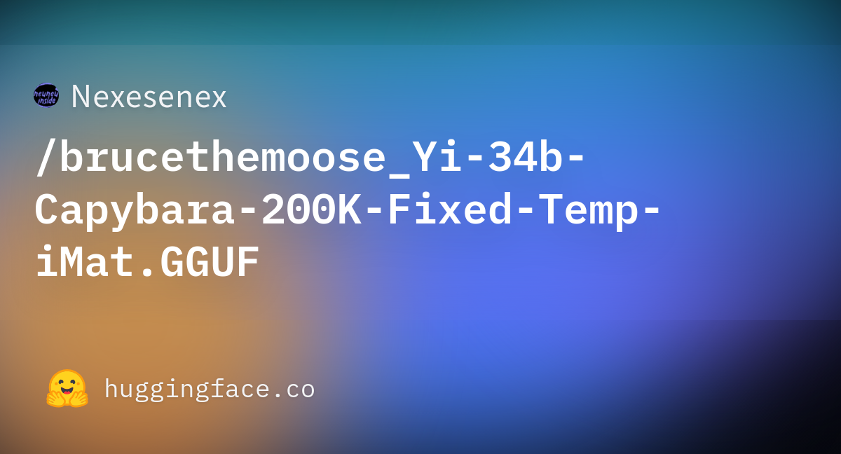 Nexesenex/brucethemoose_Yi-34b-Capybara-200K-Fixed-Temp-iMat.GGUF ...